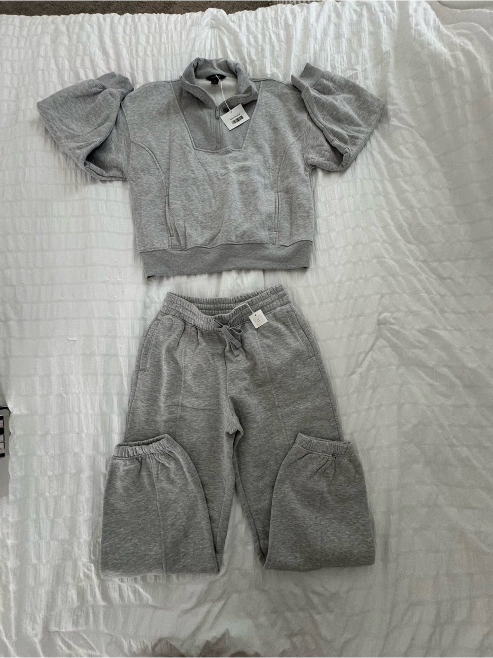 grey matching lounge sweat set